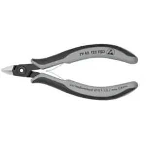 Comparateur de prix : Knipex Pince Coupante Sans Biseau 125mm - Ressort - Esd Serre-fils
