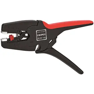 Comparateur de prix : Knipex Pince à dénuder universelle - réglage automatique - 0.03 à 10.0mm²