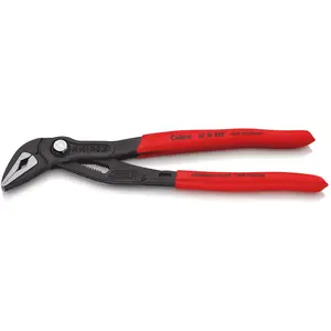 Comparateur de prix : Pince - KNIPEX - Cobra ES - Rouge - Protection électrique - A cheville