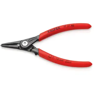 Knipex Pince Circlips Extérieurs De 3 à 10mm + Vis De Réglage - 140mm - Pvc pas cher