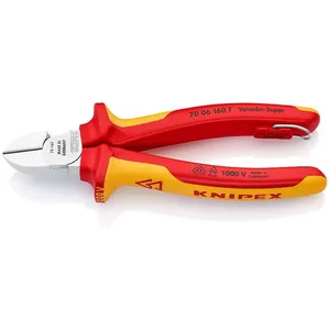 Comparateur de prix : Knipex Knipex-Werk 70 06 160 T VDE Pince coupante diagonale 160 mm