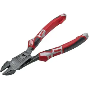 Pince coupante - NWS - 180 mm - Rouge pas cher