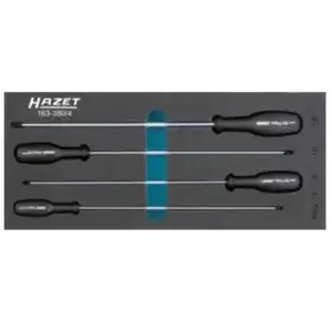 HAZET 163-380/4 Jeu de Tournevis Torx, Multicolore