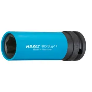 Comparateur de prix : Hazet Jeu d'embout de clé à douille 903SLG-17 1/2 Pouces 6KT SW17mm 85mm