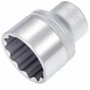 Comparateur de prix : Hazet Douille 900Z-32 Carré creux 1/2 pouce (12,5 mm) Profil Traction à 12 pans extérieurs Taille 32 mm