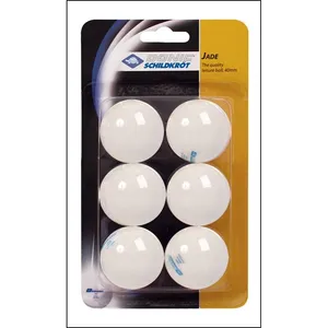 Comparateur de prix : Donic Schildkröt balles de tennis de table Jade 6 pcs blanc