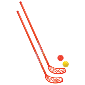 Mts Sportartikel Donic Schildkröt hockeyset 4-pièce 110 cm rouge pas cher
