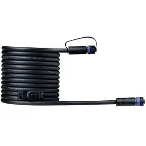 Comparateur de prix : Paulmann Câble intelligent plug & shine - 150w max - 24v - 2 raccords - 5m - noir