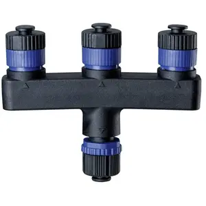 Comparateur de prix : Paulmann Plug & Shine Raccordement 1entrée-3sorties 2x1.5qmm noir IP68 H07RN-F