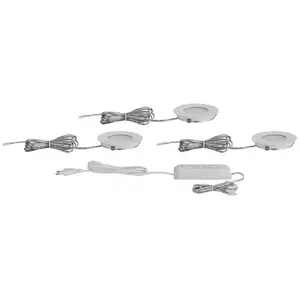 Comparateur de prix : Kit spot led encastré 3X5,6W blanc Paulmann