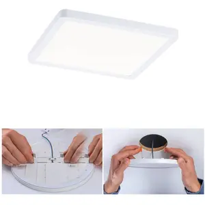 Paulmann panneau LED Areo 4 000K ang 17,5 blanc pas cher