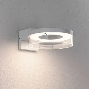 Comparateur de prix : Non communiqué Paulmann Capera, applique d'extérieur LED à détecteur, blanc, métal, IP44