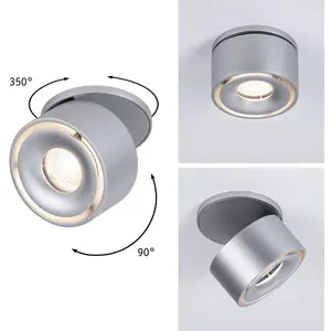 Comparateur de prix : Paulmann Spircle LED encastrable, chromé mat