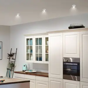 Comparateur de prix : Paulmann Gil LED encastrable blanc/noir mat, par 3