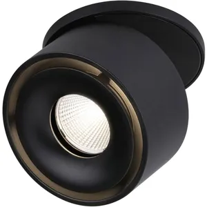 Comparateur de prix : Paulmann Spircle spot LED encastrable noir mat