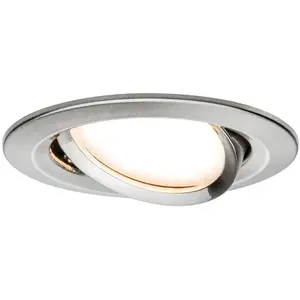 Comparateur de prix : Paulmann spot Nova Coin rond, inclinable, fer