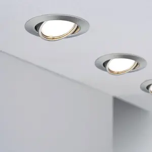 Comparateur de prix : Paulmann Base spot encastrable LED, par 3, fer