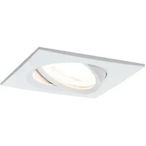 Comparateur de prix : Paulmann spot Nova carré inclinable/dimmable blanc