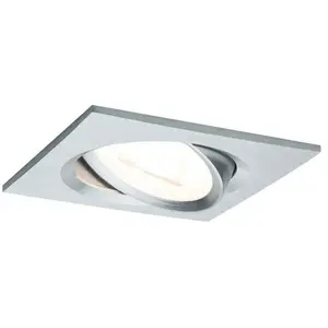 Paulmann Kit enc Nova Coin carré orientable LED 1x65W 2700K 230V alu tournéalu