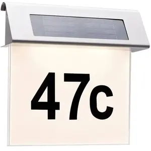 Comparateur de prix : Paulmann Paulmann Numéro Maison Lumineux Solaire Led, Ip44