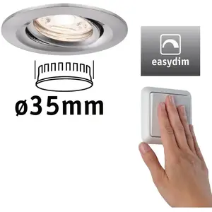 Comparateur de prix : Paulmann Nova mini Plus spot encastré EasyDim fer