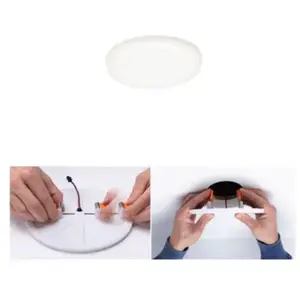Comparateur de prix : Paulmann PAN LED Veluna VariFit D.75mm 4,5W 550lm 4000K BLC satinE 230V IP44