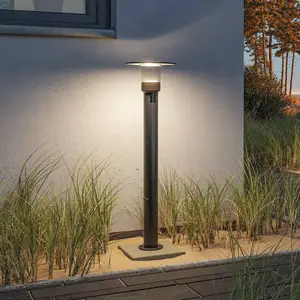 Comparateur de prix : Paulmann Borne lumineuse LED Sienna, aluminium, capteur