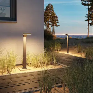 Comparateur de prix : Lampadaire résistant à l'eau de mer LED Paulmann Zenera IP44 670mm 3000K 700lm 230V