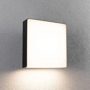 Comparateur de prix : Paulmann Applique d'extérieur LED Azalena, capteur, anthracite