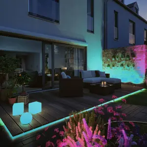 Comparateur de prix : Paulmann Plug & Shine Smooth Ruban LED RGBW 10 m