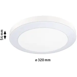 Comparateur de prix : Paulmann Circula plafonnier capteur 830 blanc