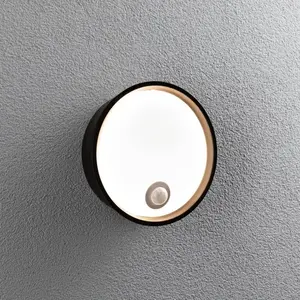 Comparateur de prix : Paulmann Platomo Applique d'extérieur LED Capteur noir