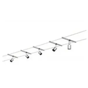 Paulmann Système de câbles Spice Salt chromé mat, 10 m pas cher