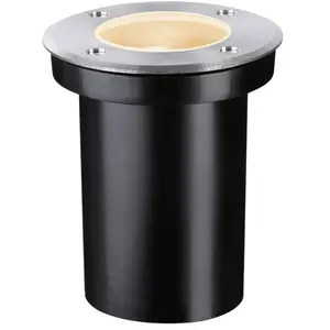 Comparateur de prix : Paulmann Luminaire encastré dans le sol LED 94732, Ø 11 cm, acier inoxydable
