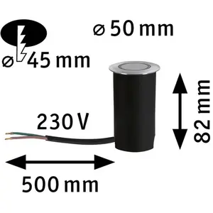 Comparateur de prix : Paulmann Goldlicht lampe encastrable LED 5cm cache