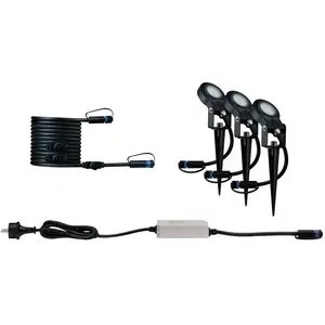 Comparateur de prix : Paulmann Plug & Shine Sting Spot 2200K 3x Set de base