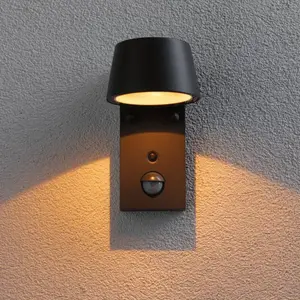 Comparateur de prix : Paulmann 94714 luminaire d'extérieur LED Applique Capea détecteur de m...