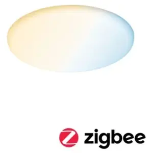 Comparateur de prix : Paulmann panneau LED Veluna rond CCT ZigBee 21,5cm