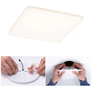 Comparateur de prix : Paulmann panneau LED Veluna angulaire CCT 21,5 cm