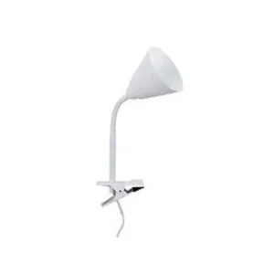 Comparateur de prix : Paulmann Spot pince Vitis avec bras flexible - E14 - 20W - Blanc