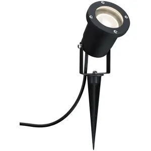 Comparateur de prix : Paulmann 98896 Garden Spot Special Line, IP44 GU10, 3,5W, 230V, noir Alu