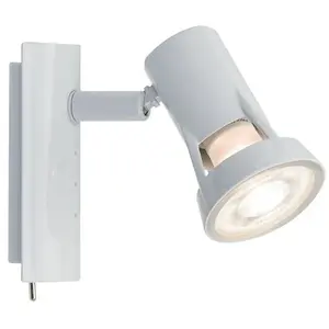 Paulmann Plafonnier À Spots Teja - 1xgu10 Max 10w Blanc Paulmann pas cher