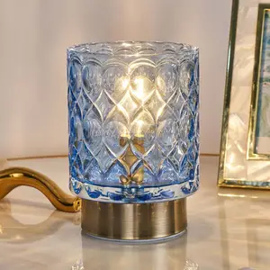 Pauleen Chic Glamour LED E14 batterie bleu/laitonVendu parrakuten