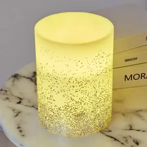 Pauleen Glowing Glitter BIG Candle bougie LED cireVendu paramazon