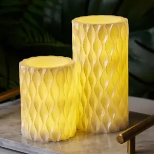 Pauleen Cosy Pearl Candle 2 bougies LED pas cher