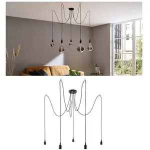 Comparateur de prix : Paulmann Neordic Ketil lampe décentrée à 5 lampes