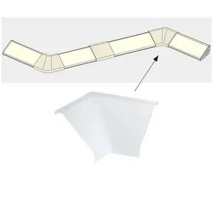 Paulmann 70264 Delta Profil Inside Corner, kit de 2 satin, plastique pas cher