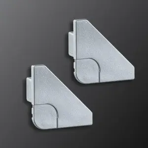 Paulmann 70266 Delta Profil Cap, kit de 2 Alu mat, plastique pas cher