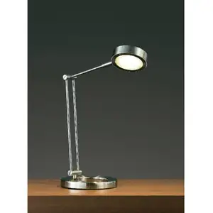 Comparateur de prix : Paulmann 70245 Lampe de bureau Zed LED 6,7W, Acier brossé, 230/12V, Métal