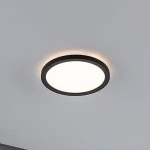 Comparateur de prix : Paulmann Panneau led atria shine backlight   rond 190mm  11,2w 850lm 3000k noir